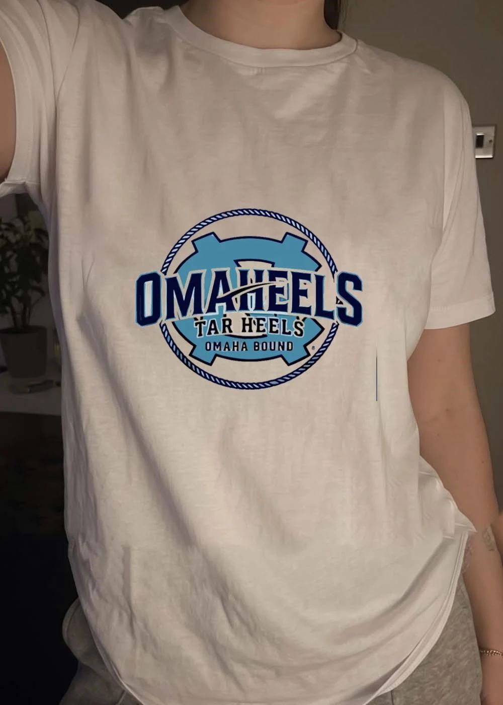 Omaha Bound Tar Heels North Carolina Baseball T-Shirt