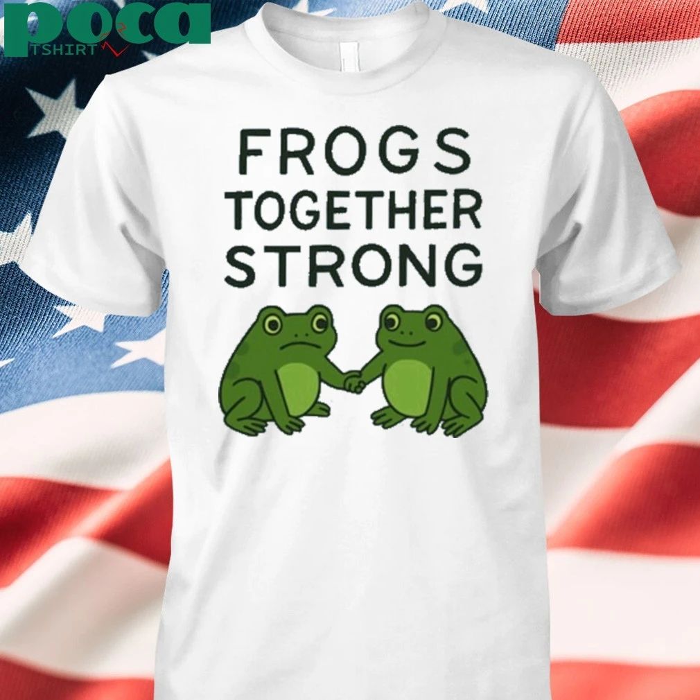 Portland Frog Frogs Together Strong T-shirt