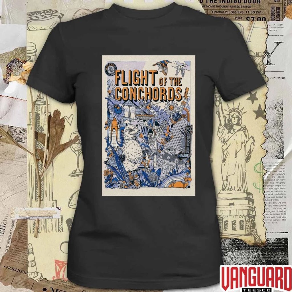 Flight Of The Conchords Pop Up Now The Greek Theatre Los Angeles, CA May 9-10, 2026 Poster t-shirt
