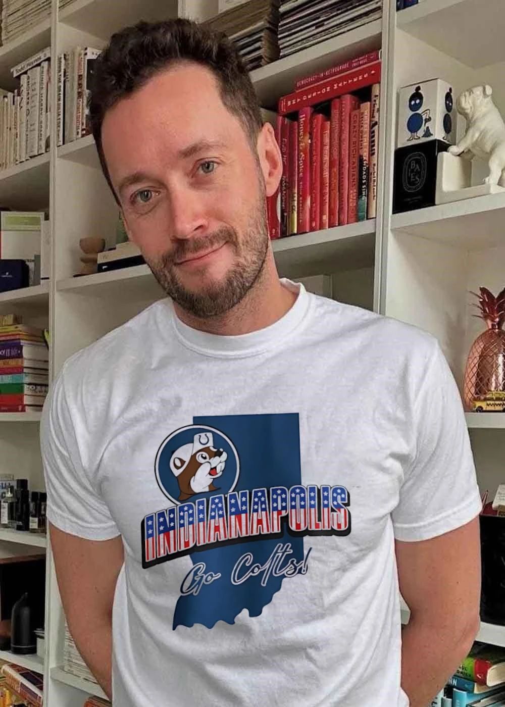 Indianapolis Colts x Buc-ee’s Patriotic map shirt