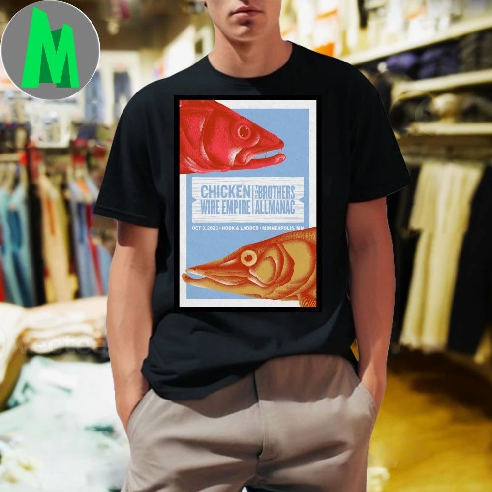 Chicken Wire Empire Tour Minneapolis, Minnesota 2025 Poster Shirt