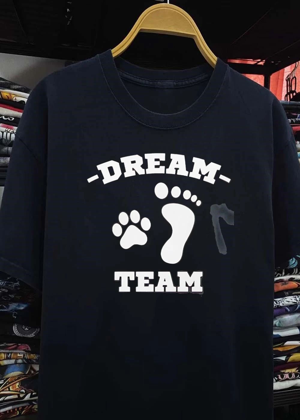 Paw and Foot Prints Dream Team T-Shirt