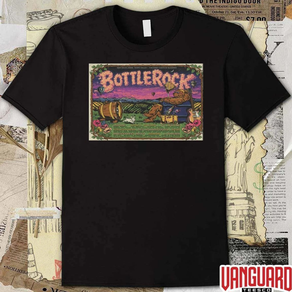 BottleRock Napa Valley The First Taste Of Summer May 22 2026 Poster t-shirt