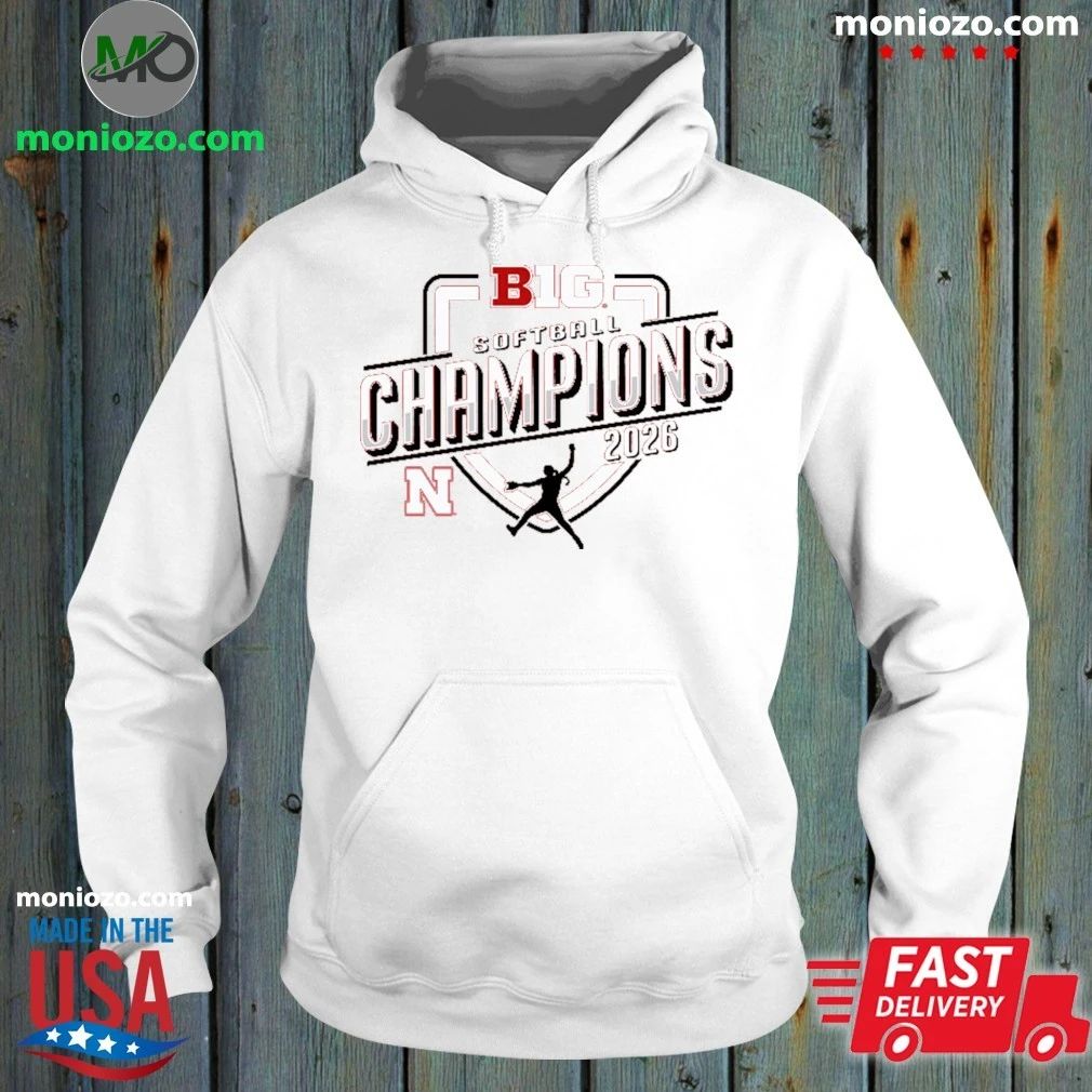 Original Nebraska Cornhuskers Big Softball Champions 2026 Shirt