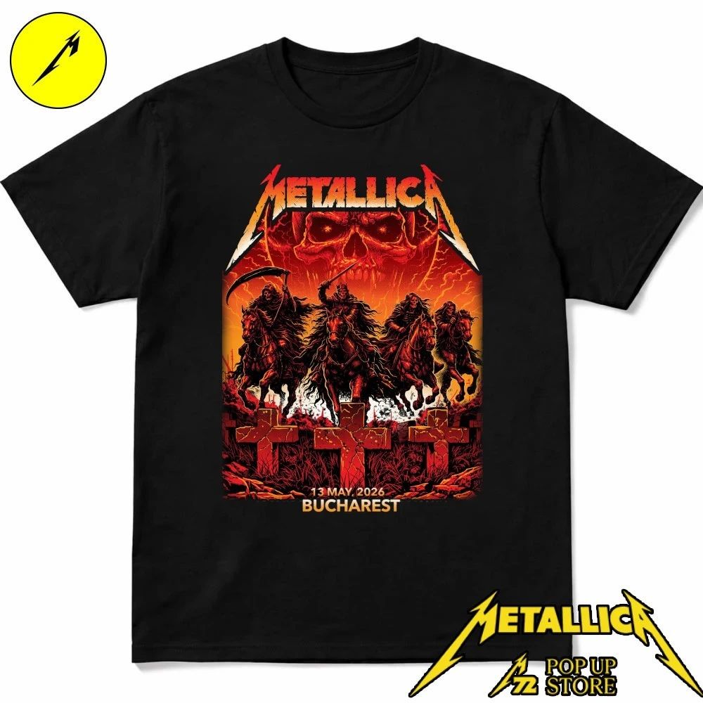 Metallica May 13, 2026 Bucharest Shirt