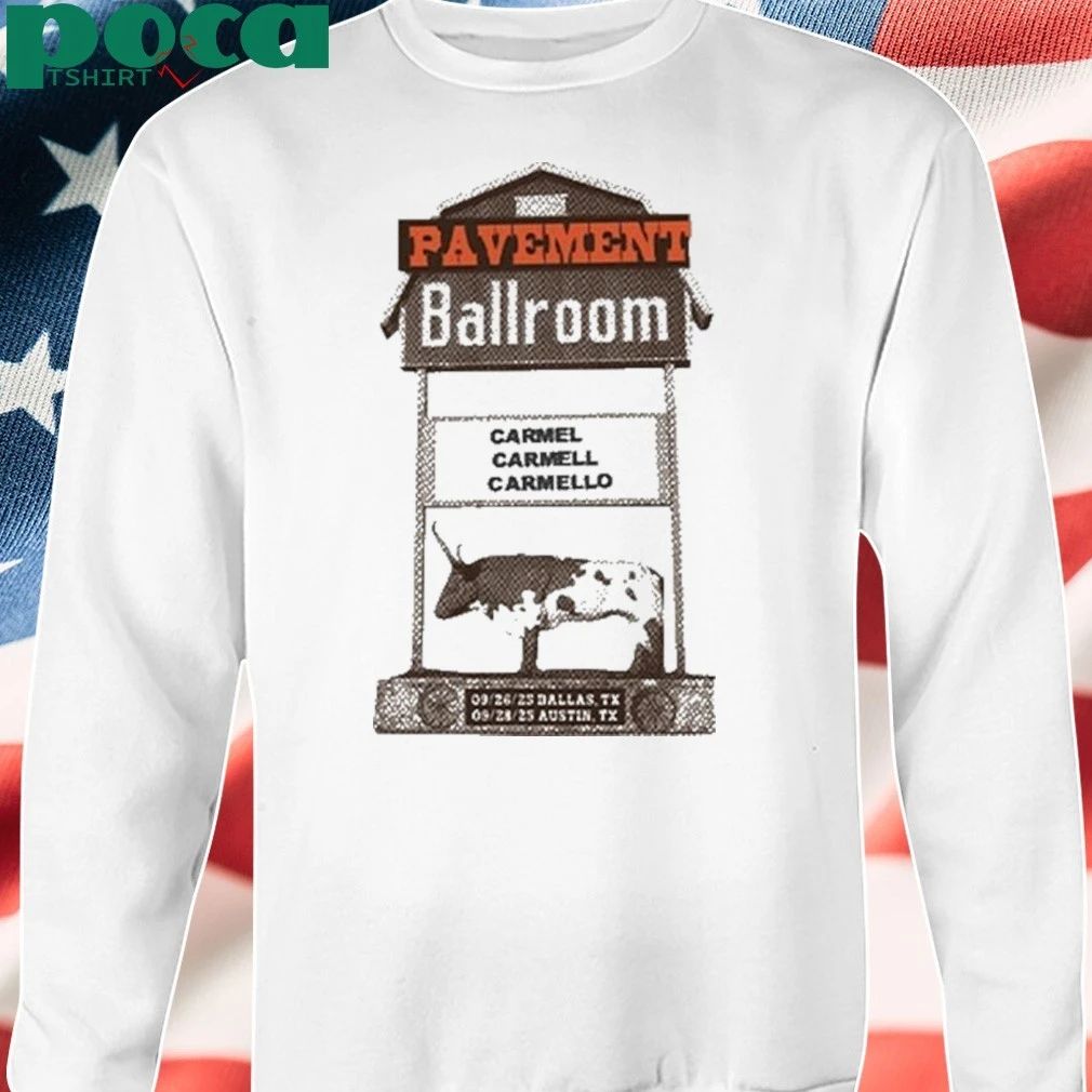 Pavement Tour Texas 2025 Longhorn Ballroom Dallas Shirt