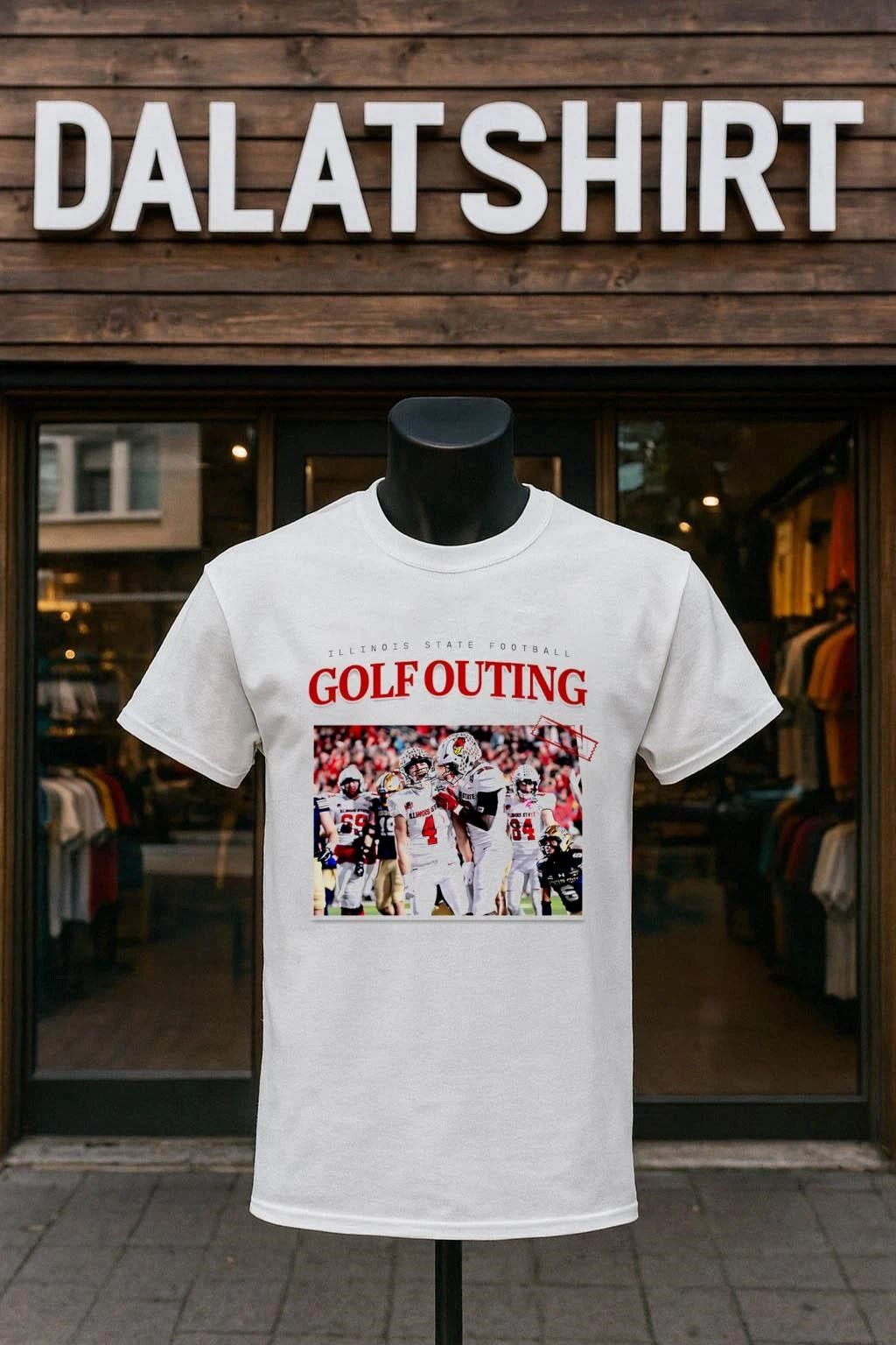 Illinois State Football Golf Outing Players Celebration shirt