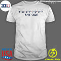 Two Fiddy 1776-2026 Friends Logo Shirt
