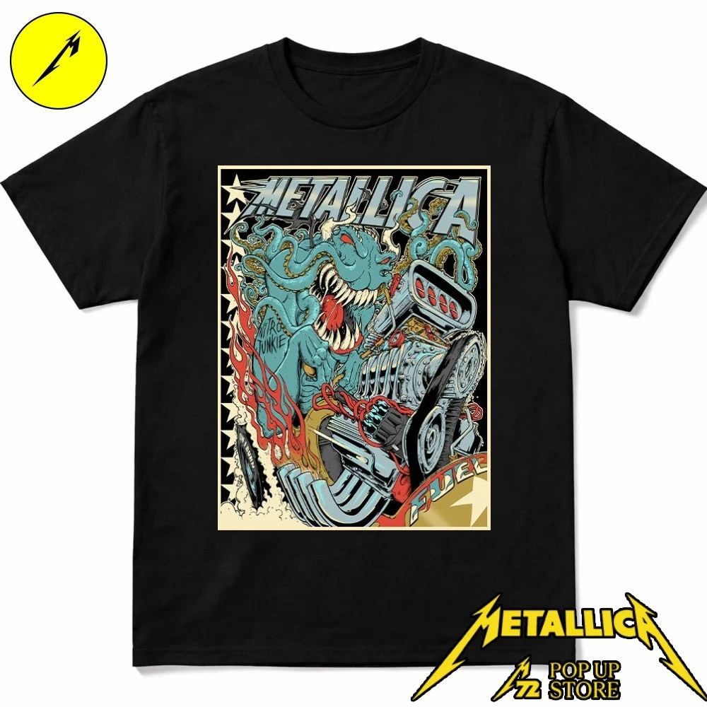Metallica﻿ OverLoad poster Fuel By Squindo Shirt