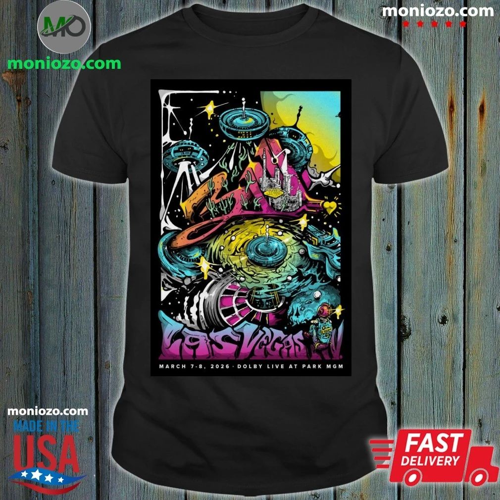 311 Band March 8 2026 In Las Vegas NV Tour Poster Shirt