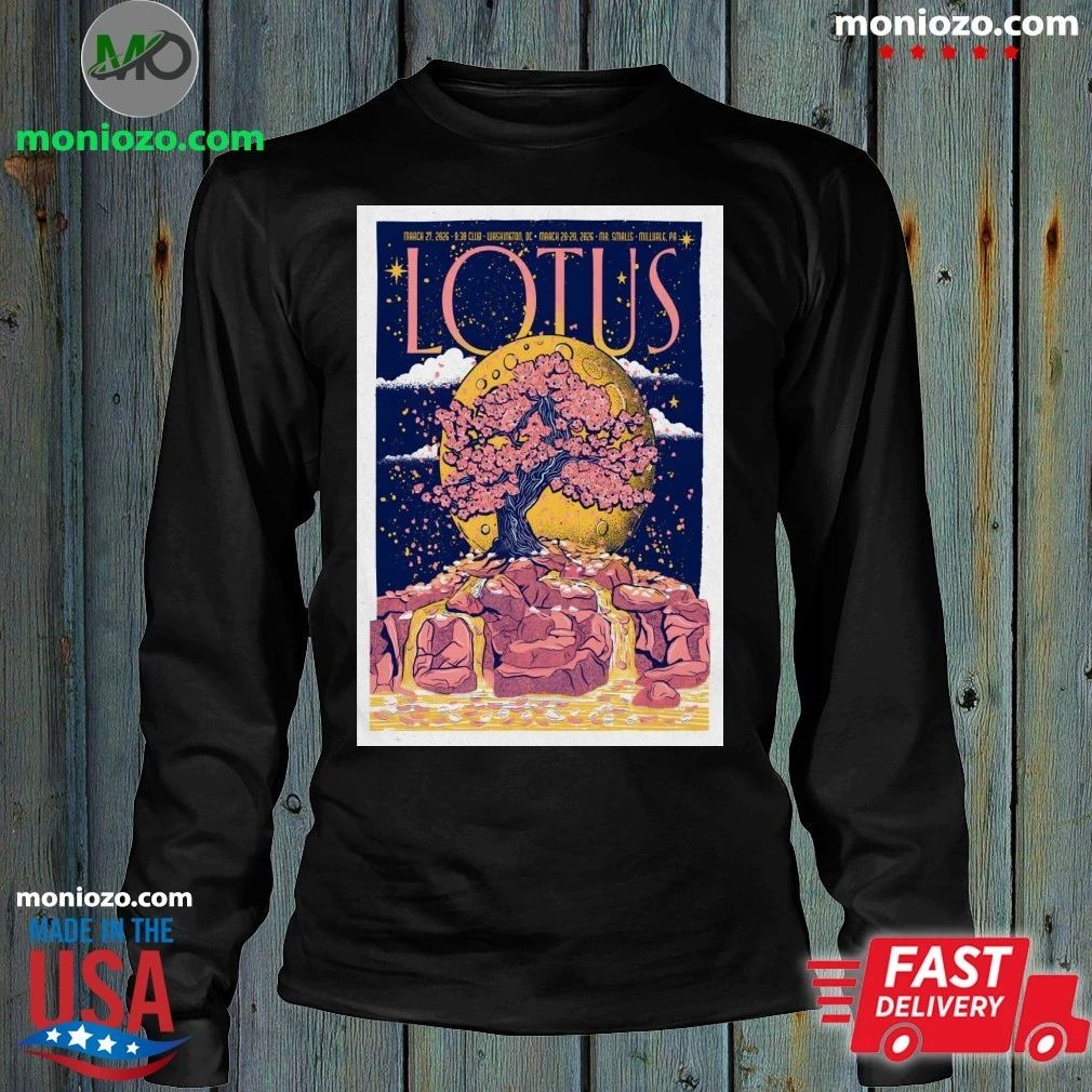 Original Lotus 9-30 Club In Washington DC March 27 2026 Poster Shirt