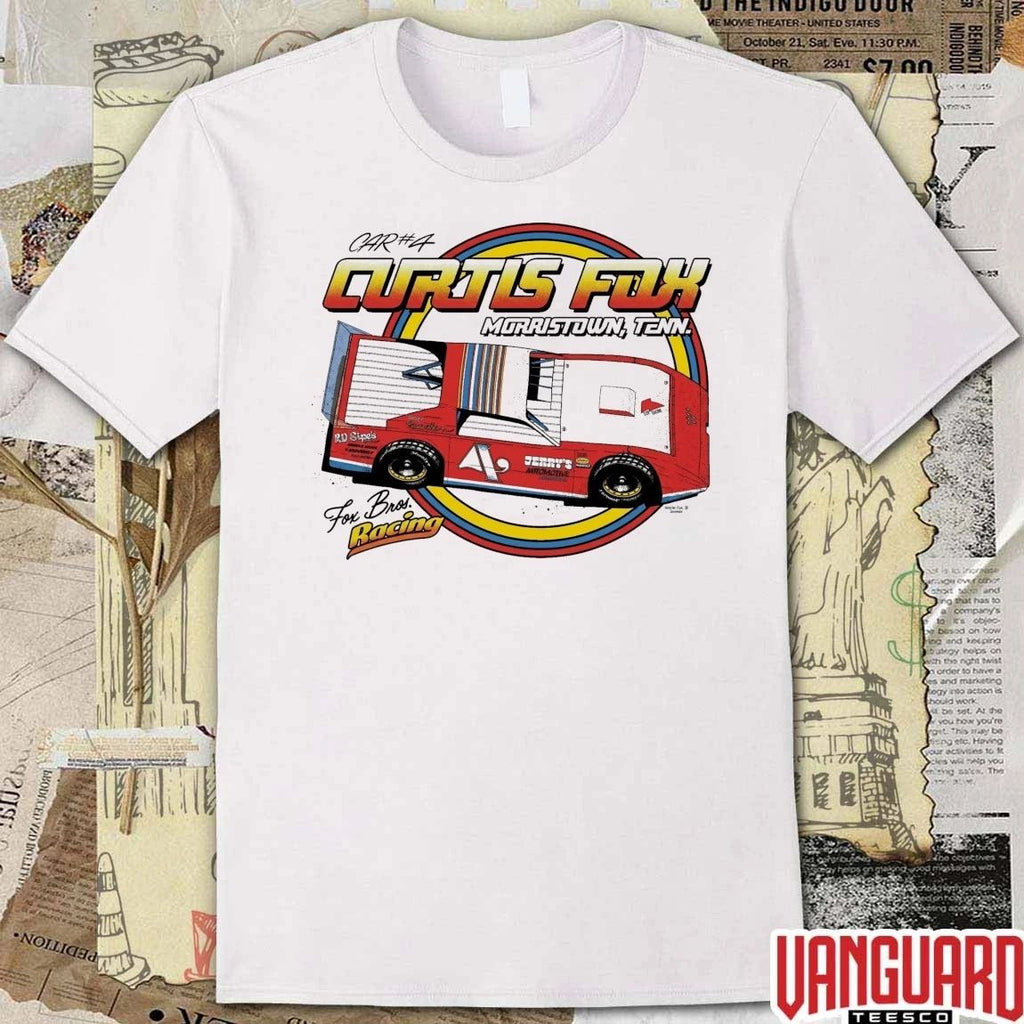 Curtis Fox Morristown, Tennessee Fox Bros Racing Jerry’s Automotive Morristown TN t-shirt
