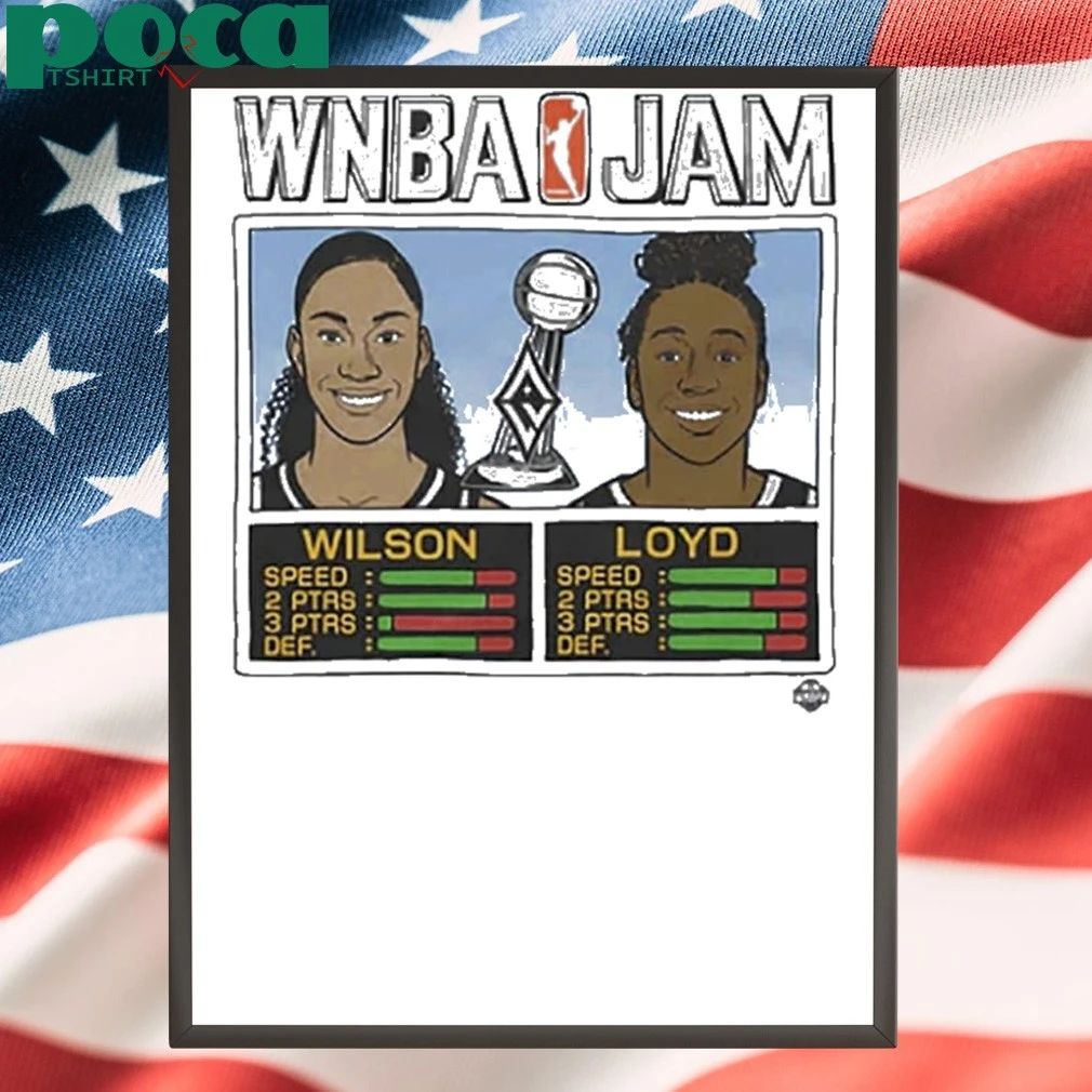 Wnba Jam Aces 2025 Champs Wilson And Loyd Shirt