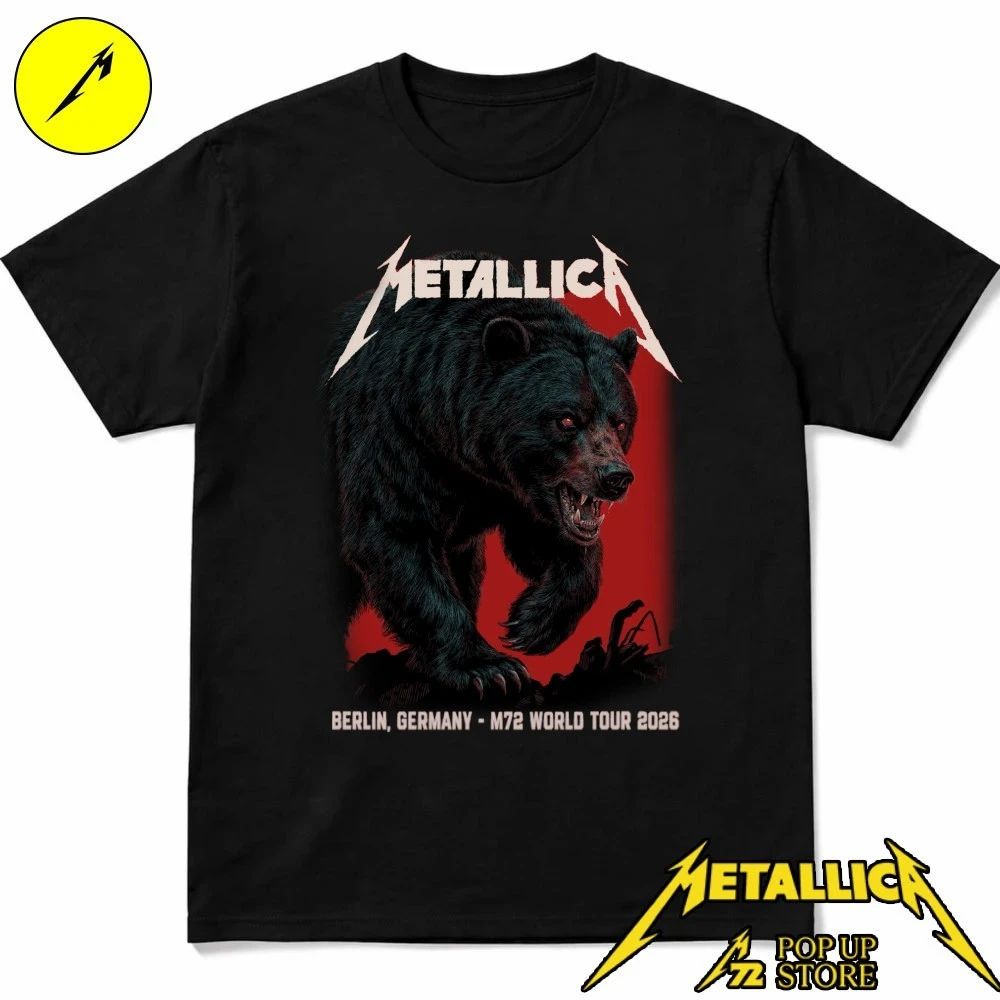 Metallica Berlin Pop-Up Store Shirt (M72 Tour 2026)