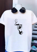 Drôle Hand Holding a Smoking Cigar T-Shirt