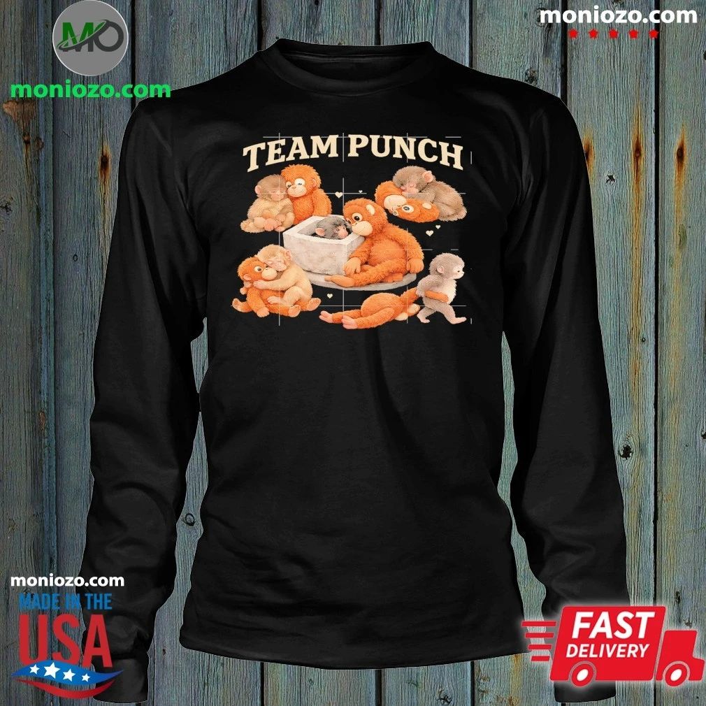 Original Baby Monkey Punch Team Punch Shirt
