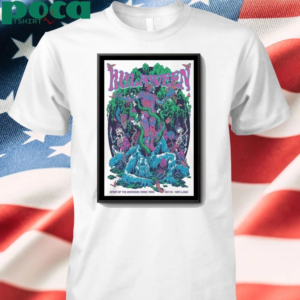 Hulaween Oct 30 – Nov 2, 2025 Spirit Of The Suwannee, Live Oak, Florida Poster shirt