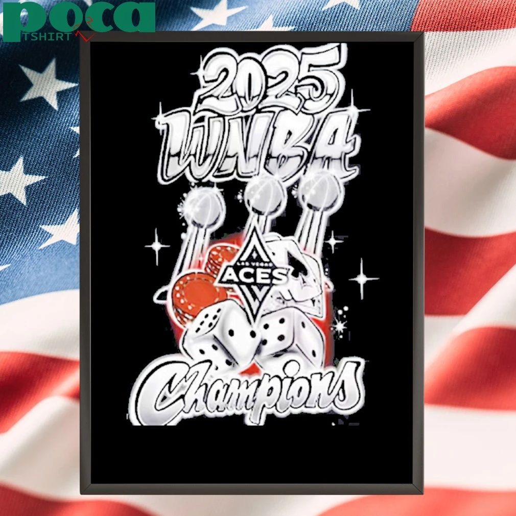 Las Vegas Aces Round21 2025 Wnba Finals Champions T-shirt