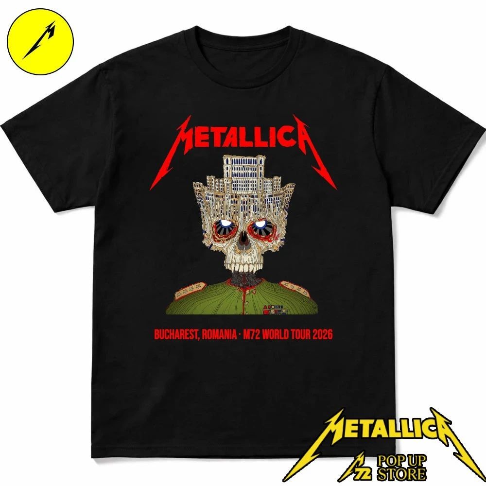 Metallica May 13, 2026 Arena Nationala, Bucharest Romania Gojira and Knocked Loose Shirt