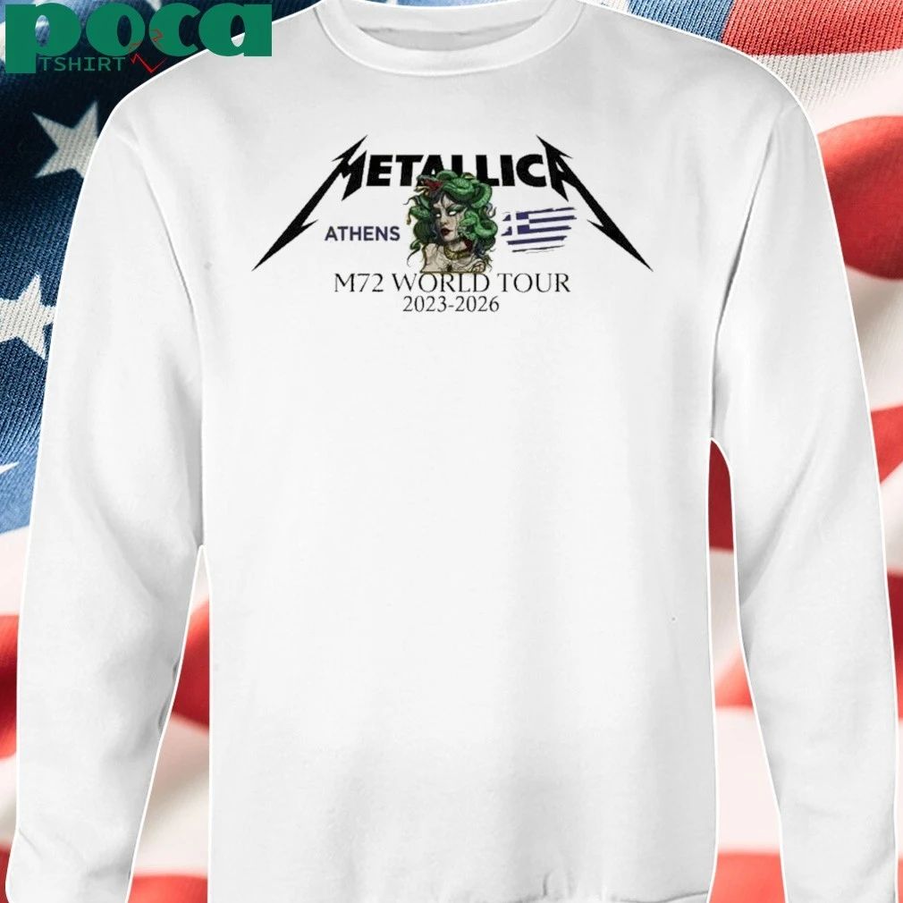 Metallica Athens M72 World Tour 2026 Shirt