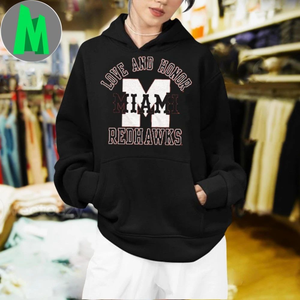 Miami RedHawks Retro Love and Honor Shirt
