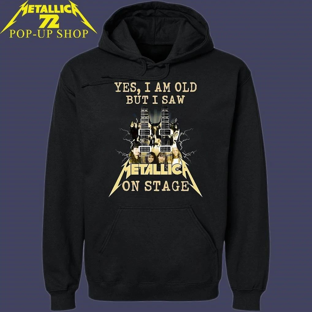 Yes I Am Old But I Saw Metallica On Stage Shirt