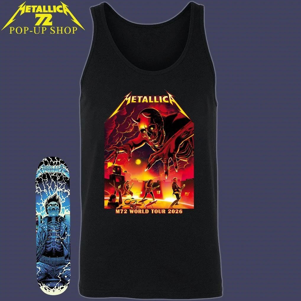 Metallica M72 Bologna June 3, 2026 Art by Nino Cammarata World Tour Italy 2026 T-Shirt