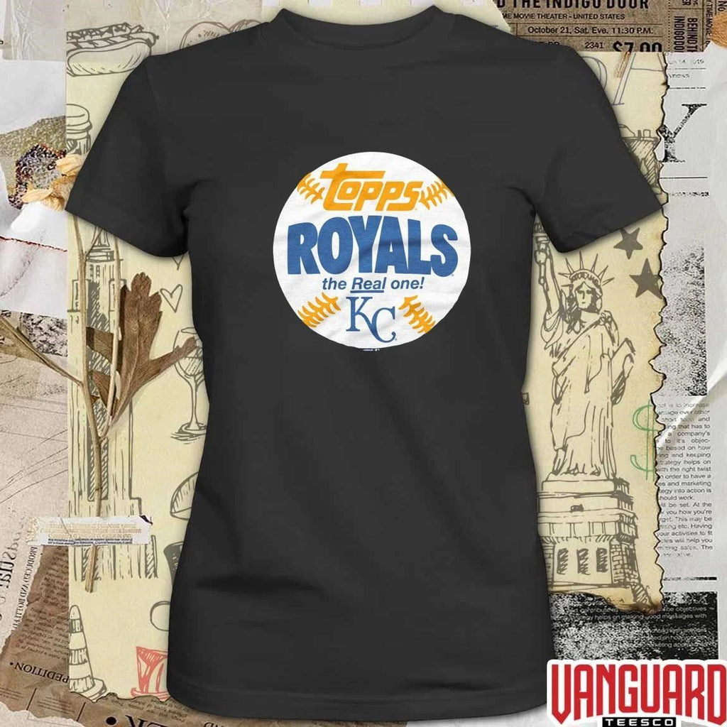 Kansas City Royals MLB 2026 x Topps Baseball The Real One t-shirt