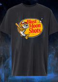 Roto Wear Fish Hitting Baseball Blast Moon Shots T-Shirt