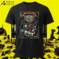 Limited Edition Metallica Hampden Park Shirt – Glasgow 2026 Wolf Skull Jack White Duck Art