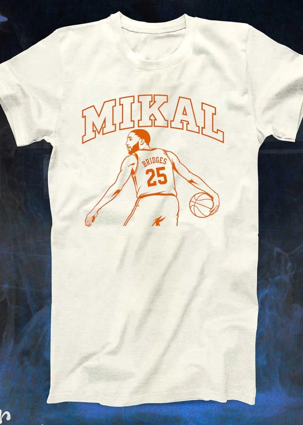 Mikal Bridges 25 NBA Basketball Two-Way Force 2026 Season Hype Shirt