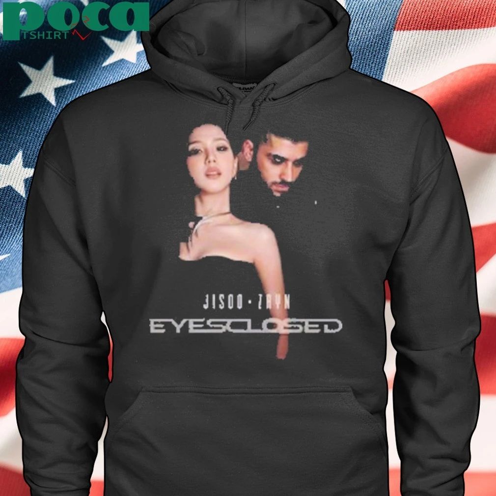 JISOO x Zayn Malik New Era Eyes Closed Shirt