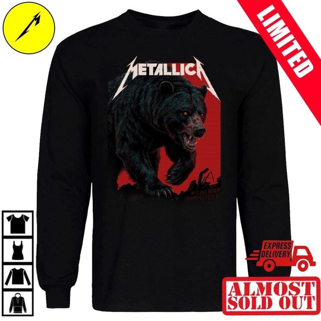 Metallica Berlin 2026 Poster Print Graphic T-Shirt Philip Janta