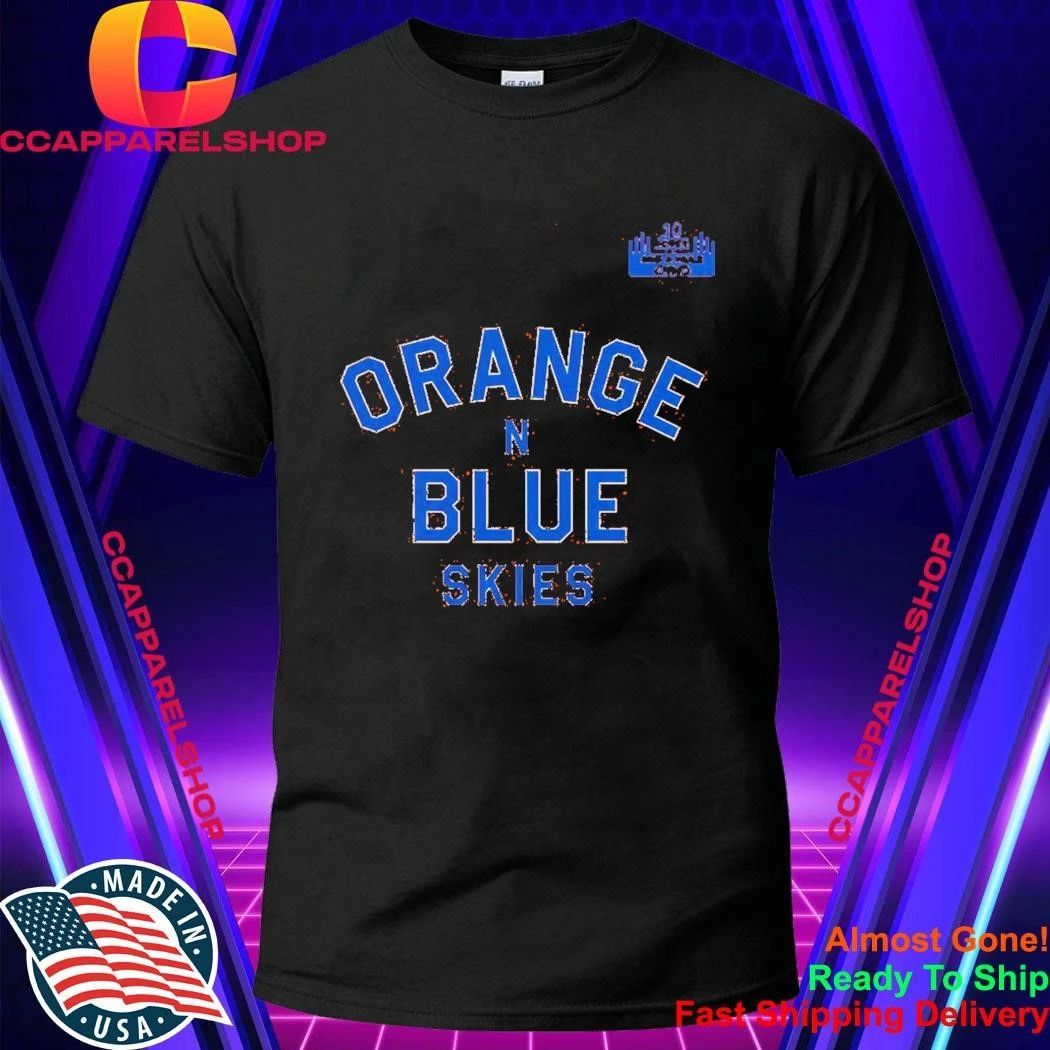 Spike Lee Orange And Blue Skies 2026 Knicks Game 4 Shirt