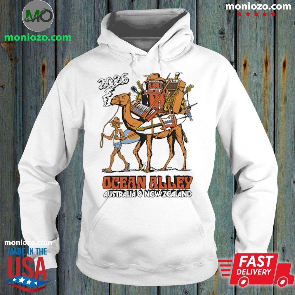 Original Ocean Alley 2026 AUS NZ Tour T-Shirt – Best Gift for Music Fans