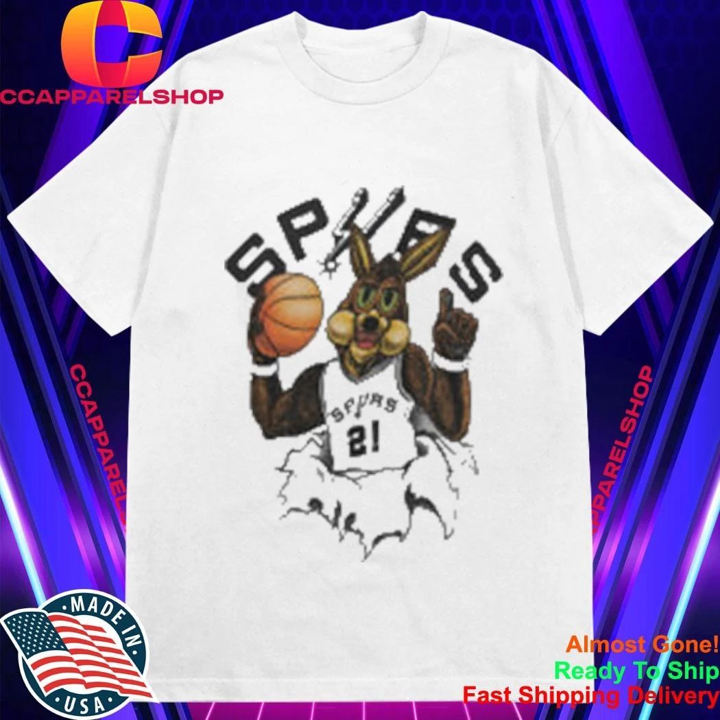 San Antonio Basketball Spurs Bunny 21 Shirt