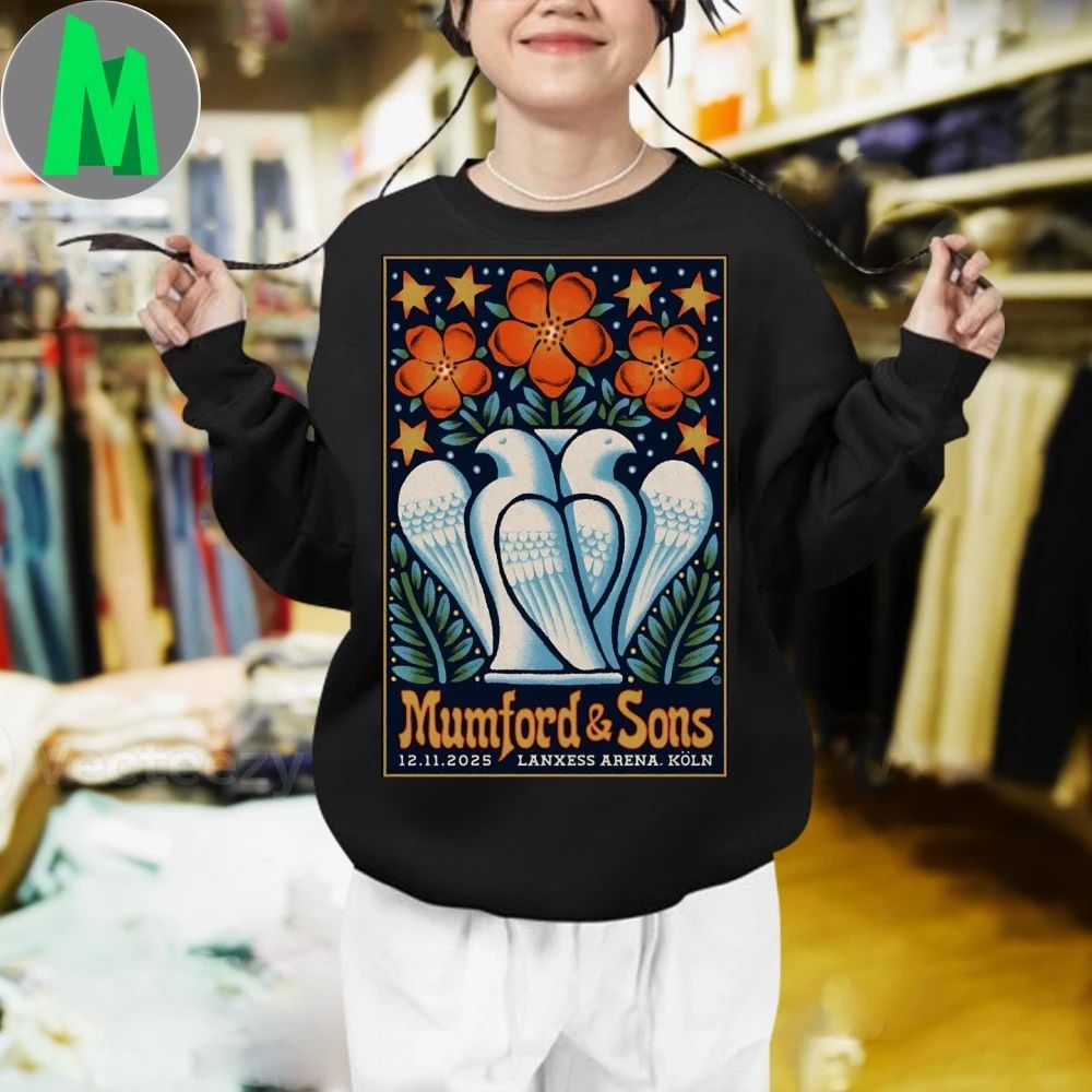 Mumford And Sons Cologne Germany November 12 2025 Poster Shirt