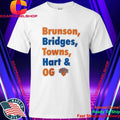 Brunson Bridges Towns Hart OG Knicks Championship Shirt