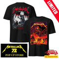 Metallica Stadio Renato Dall’Ara 2026 Pop-Up Shop Official Shirt