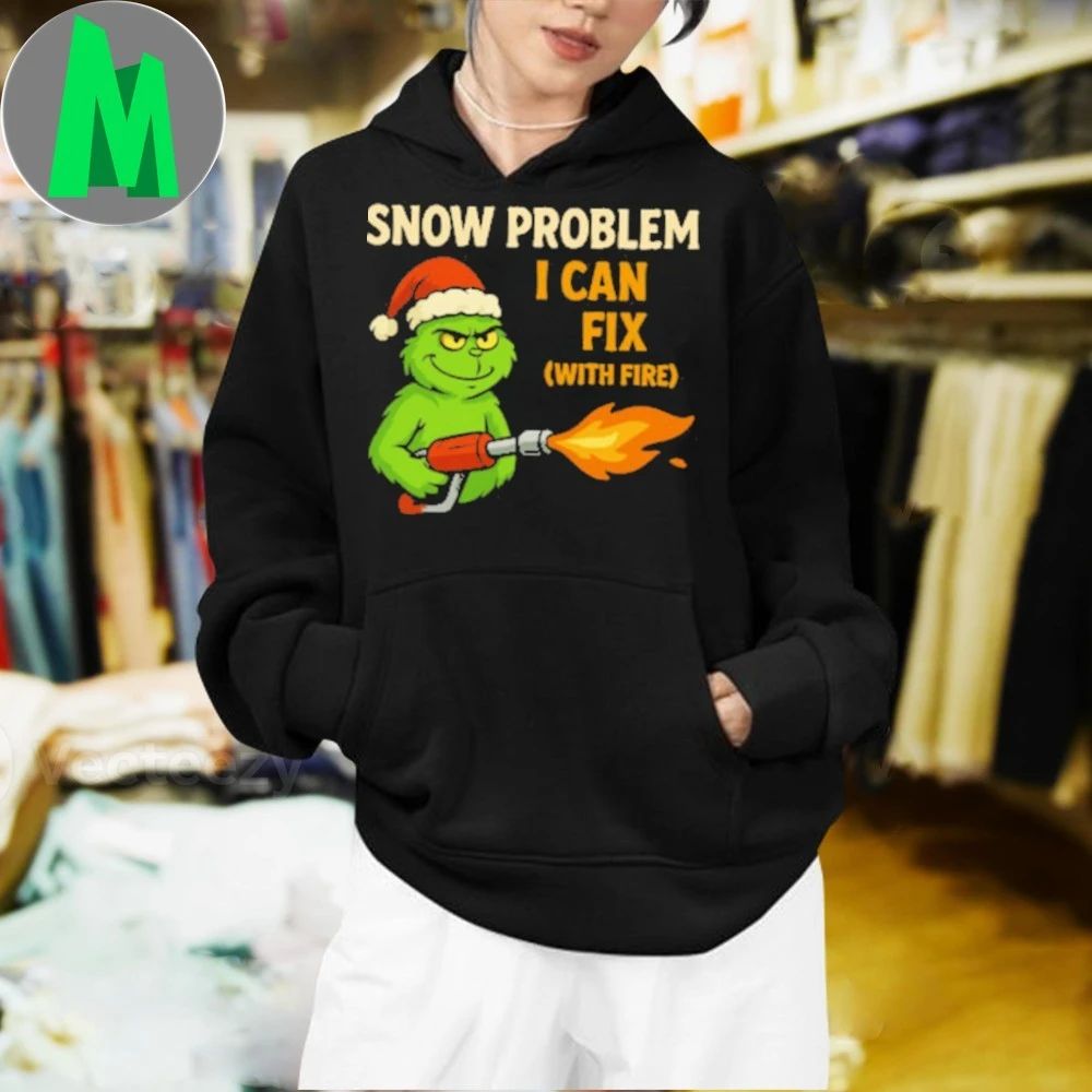 Snow problem no more Grinch Shirt