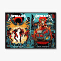 Metallica Dublin 2026 Poster – June 19 & 21 2026 Aviva Stadium Ireland Limited Edition