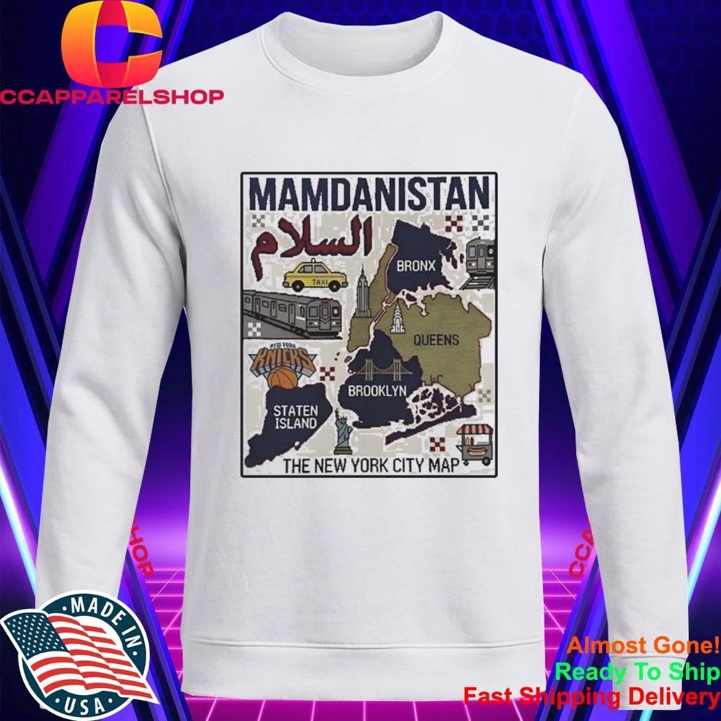 Mamdanistan The New York City Map Shirt
