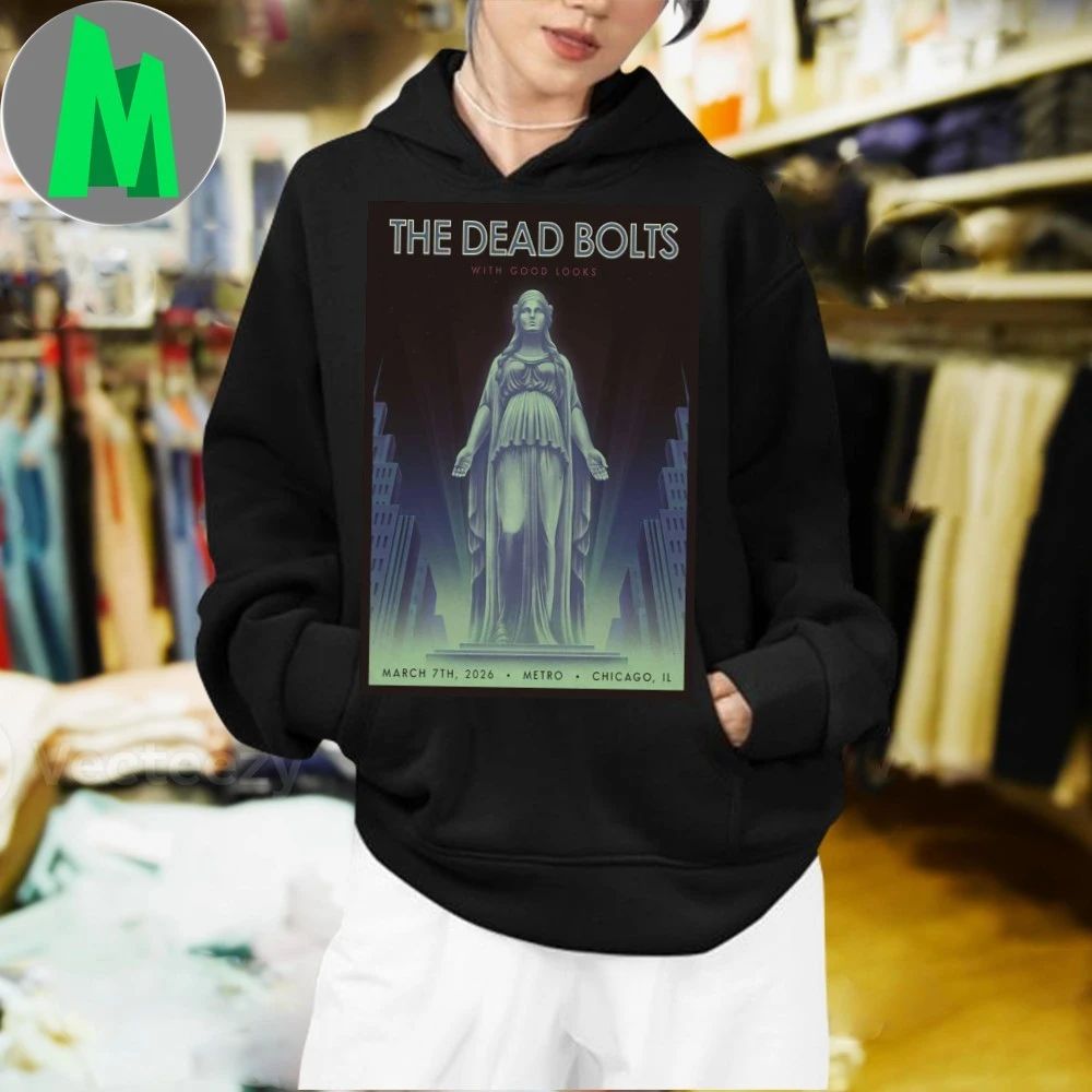 The Dead Bolts Concert Chicago Metro Tour Mar 07 2026 Poster T-Shirt