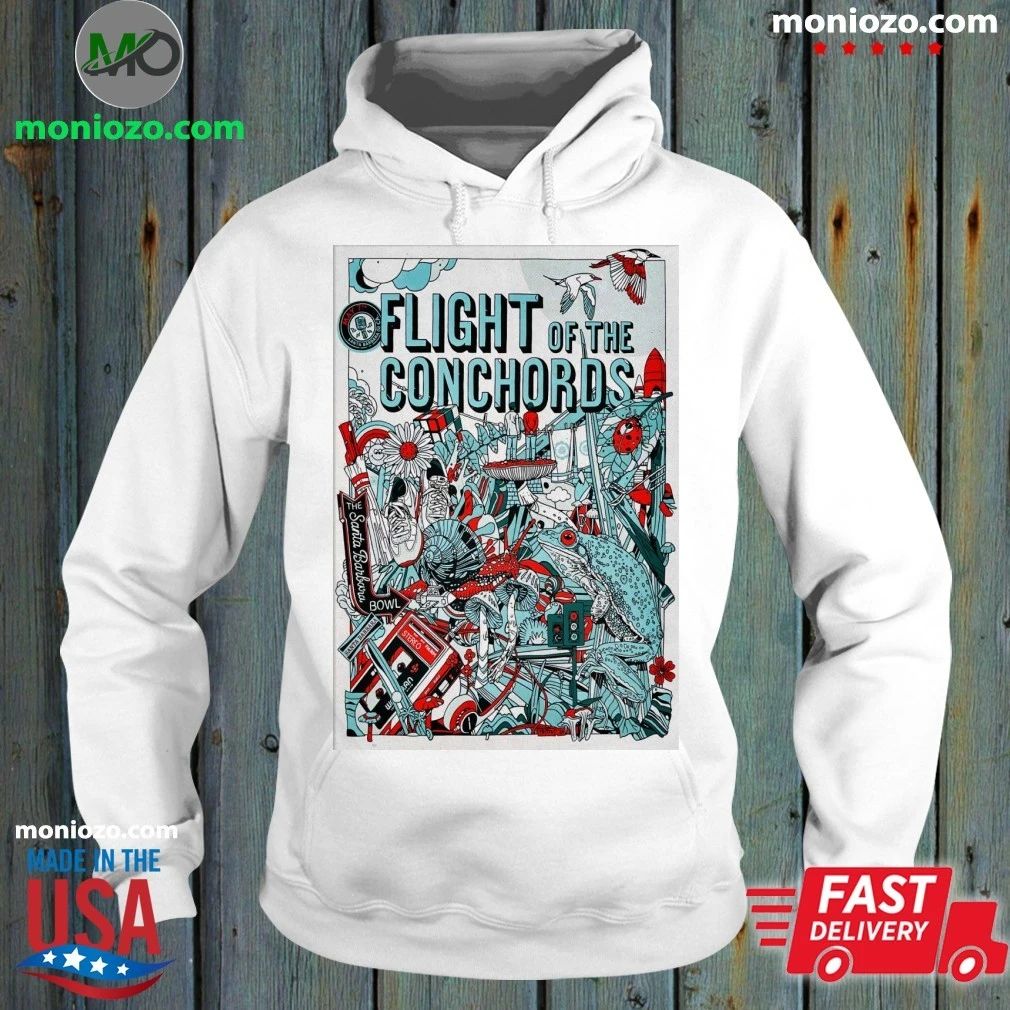 Flight Of The Conchords 5 7 2026 Santa Barbara CA Poster Shirt