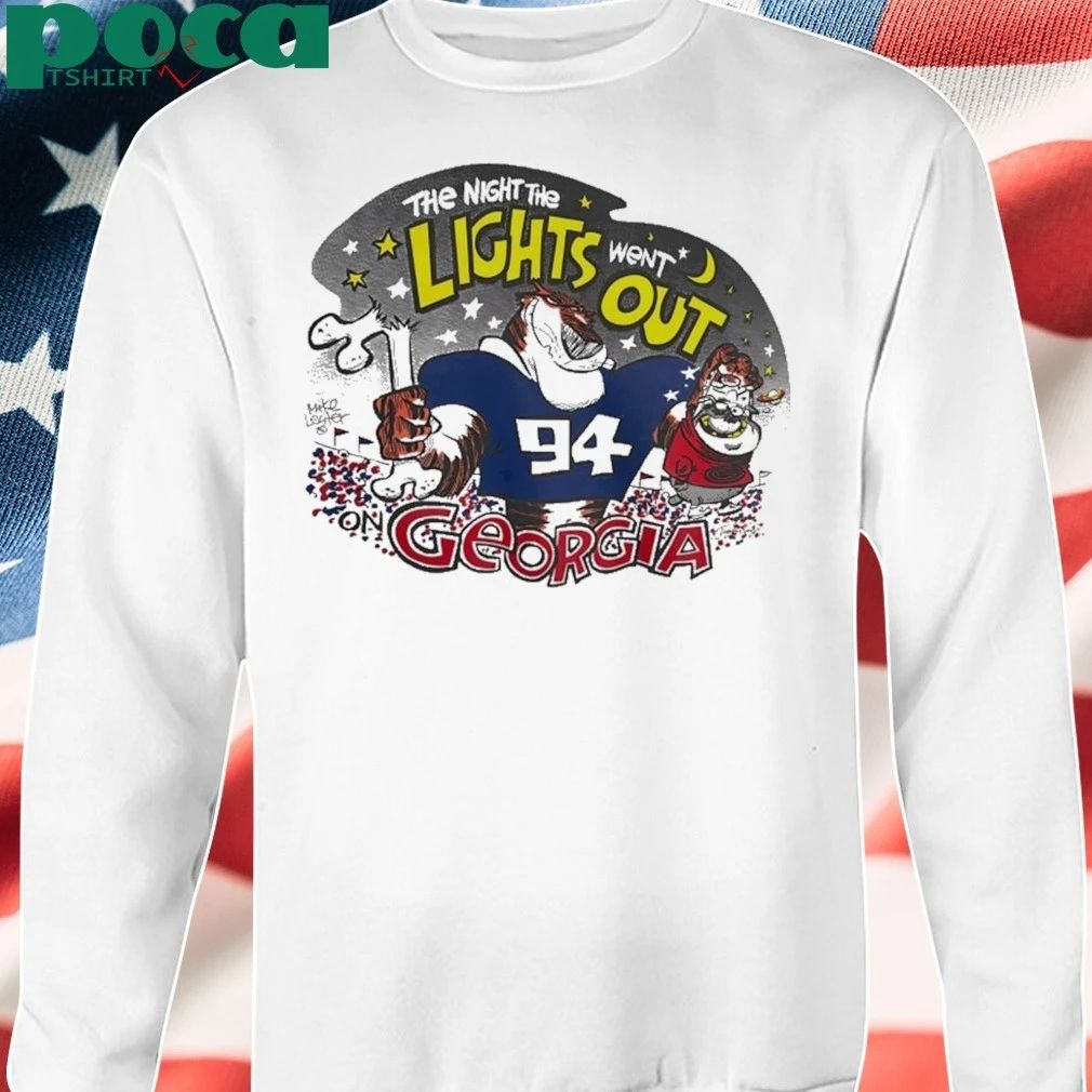 Auburn Tigers The Night The Lights Went Out Georgia Shirt