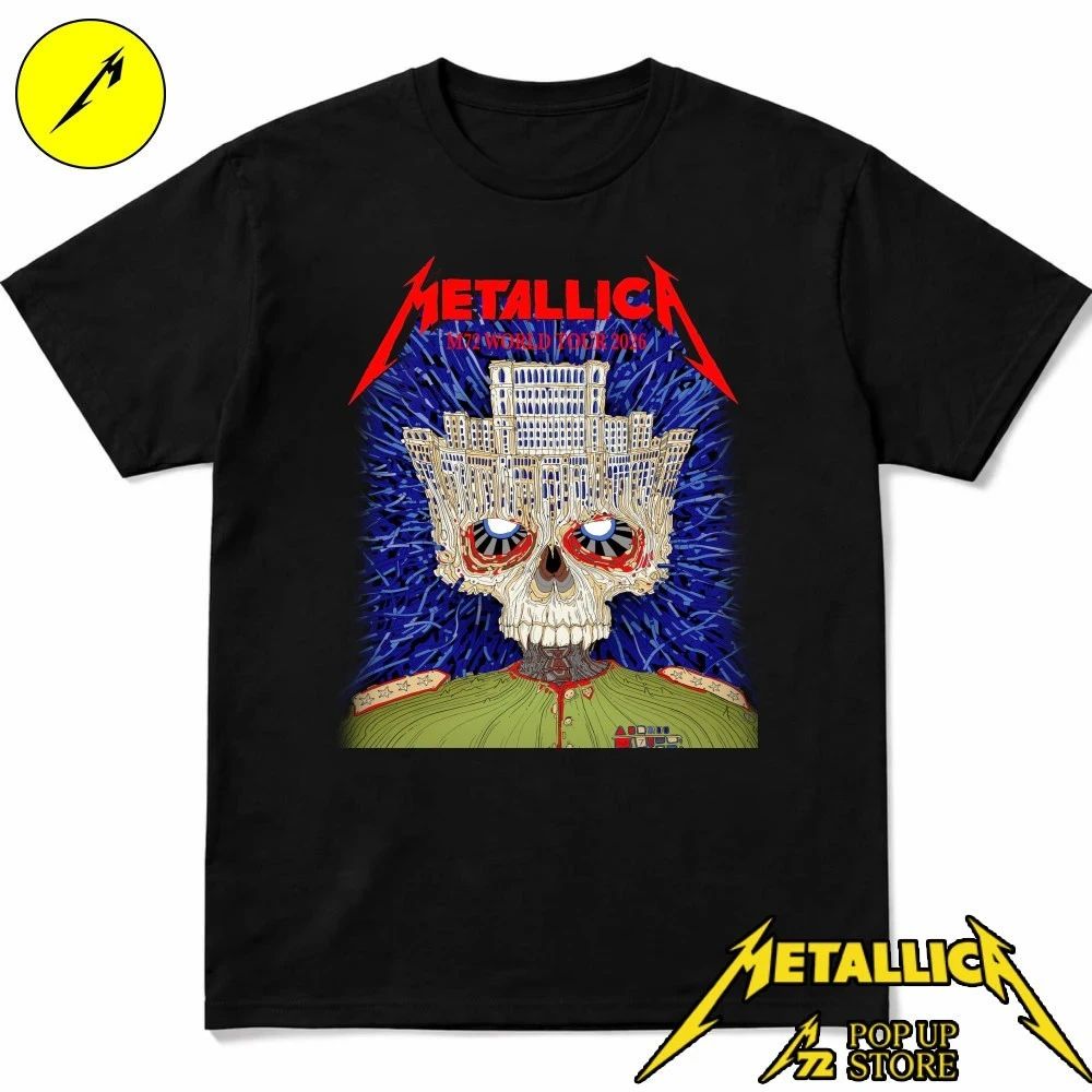 Metallica M72 Bucharest Pop-Up Merch Shirt Arena Nationala, Romania May 13, 2026 M72 World Tour 2026