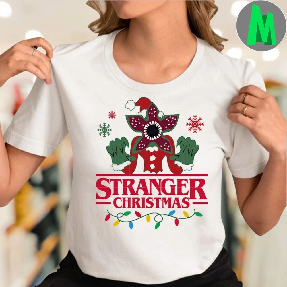 Stranger christmas demogorgon the demogorgon christmas shirt