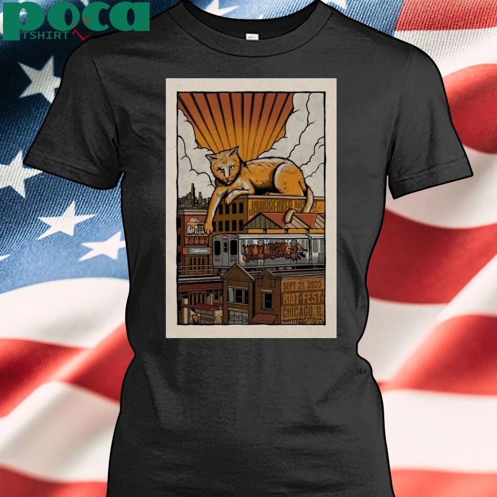 Jawbreaker Douglass Park Chicago Concert Sept 21 2025 Poster T-shirt
