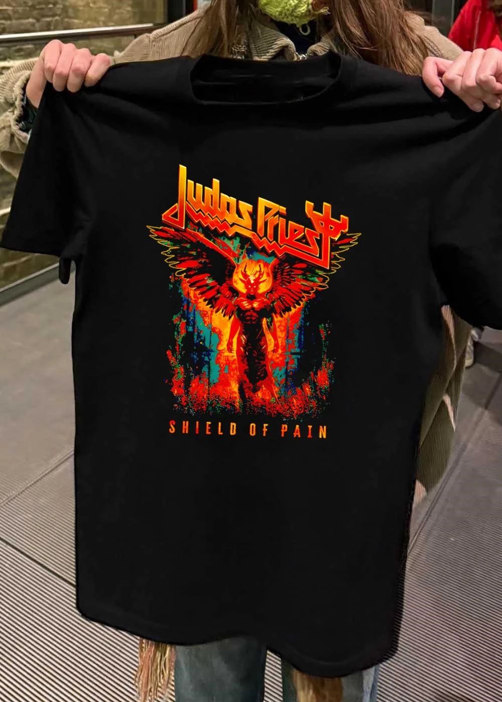 Judas Priest Shield Of Pain Tour 2026 Winged Demon shirt