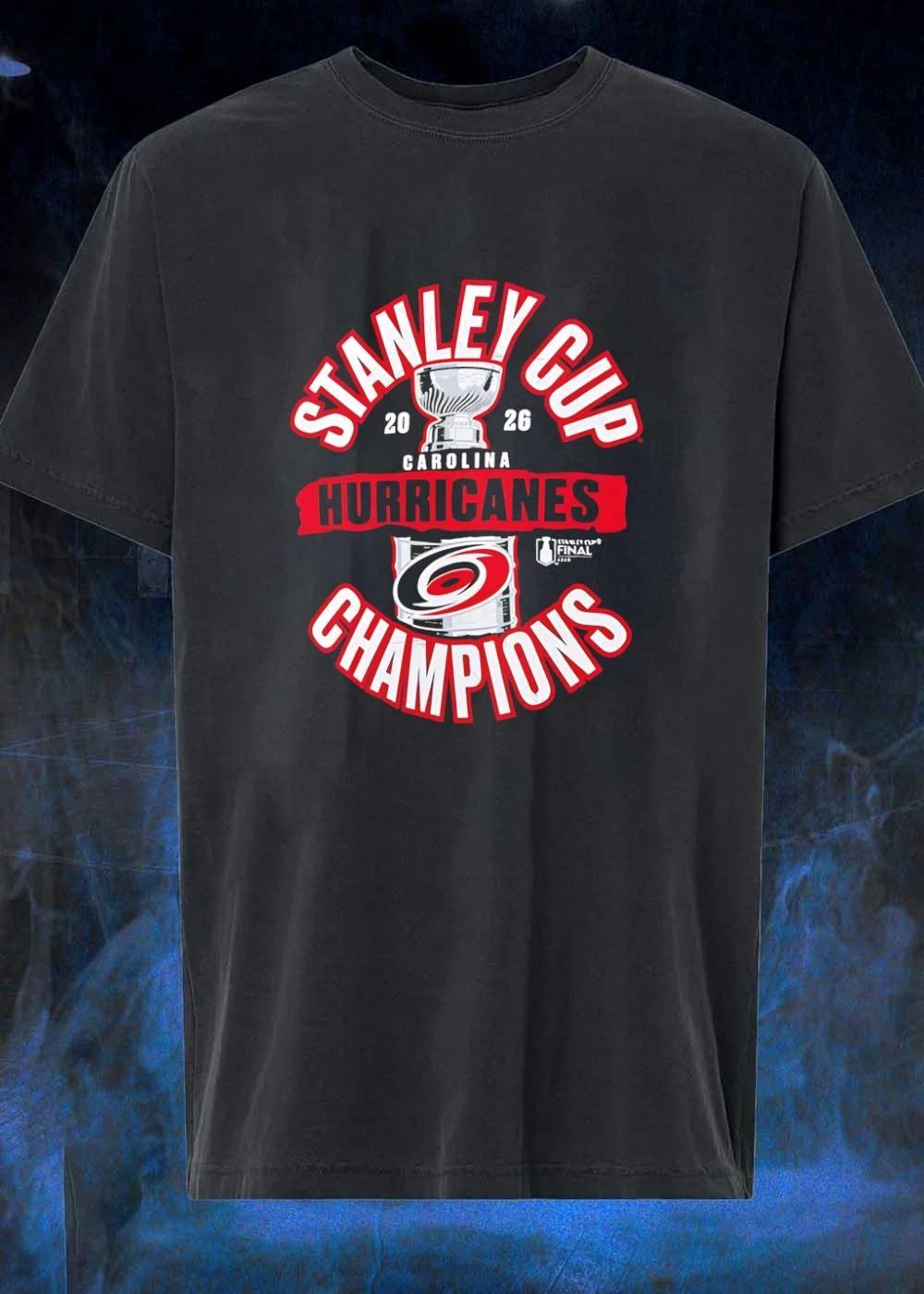 Commemorative Stanley Cup 2026 Carolina Hurricanes T-Shirt